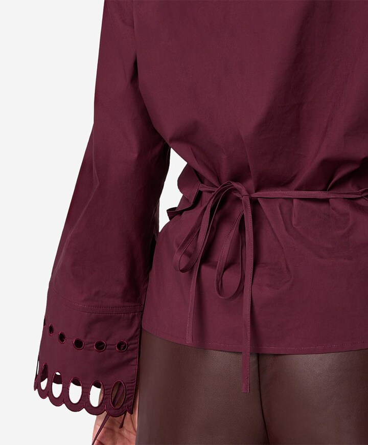 Blouse bordeaux