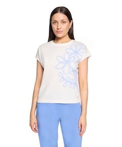 Dames T-shirt ecru