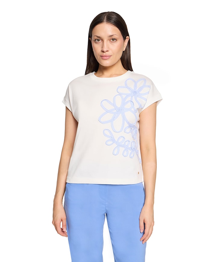 Dames T-shirt ecru