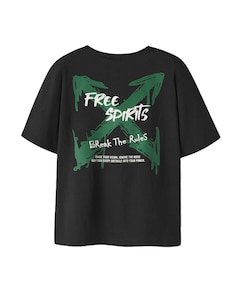 Jongens T-shirt zwart