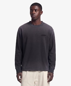 Heren longsleeve zwart