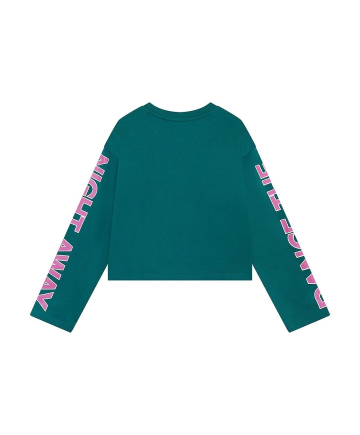 Meisjes longsleeve groen