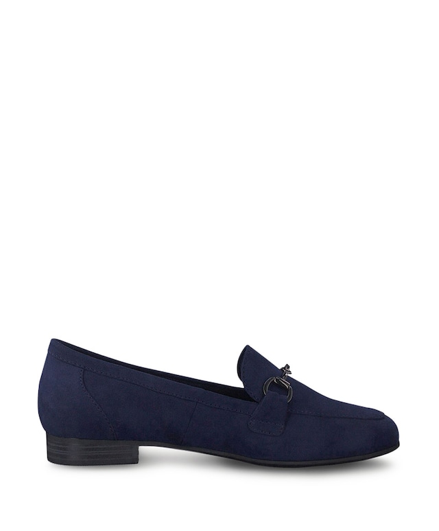Women Slip-on loafers blauw