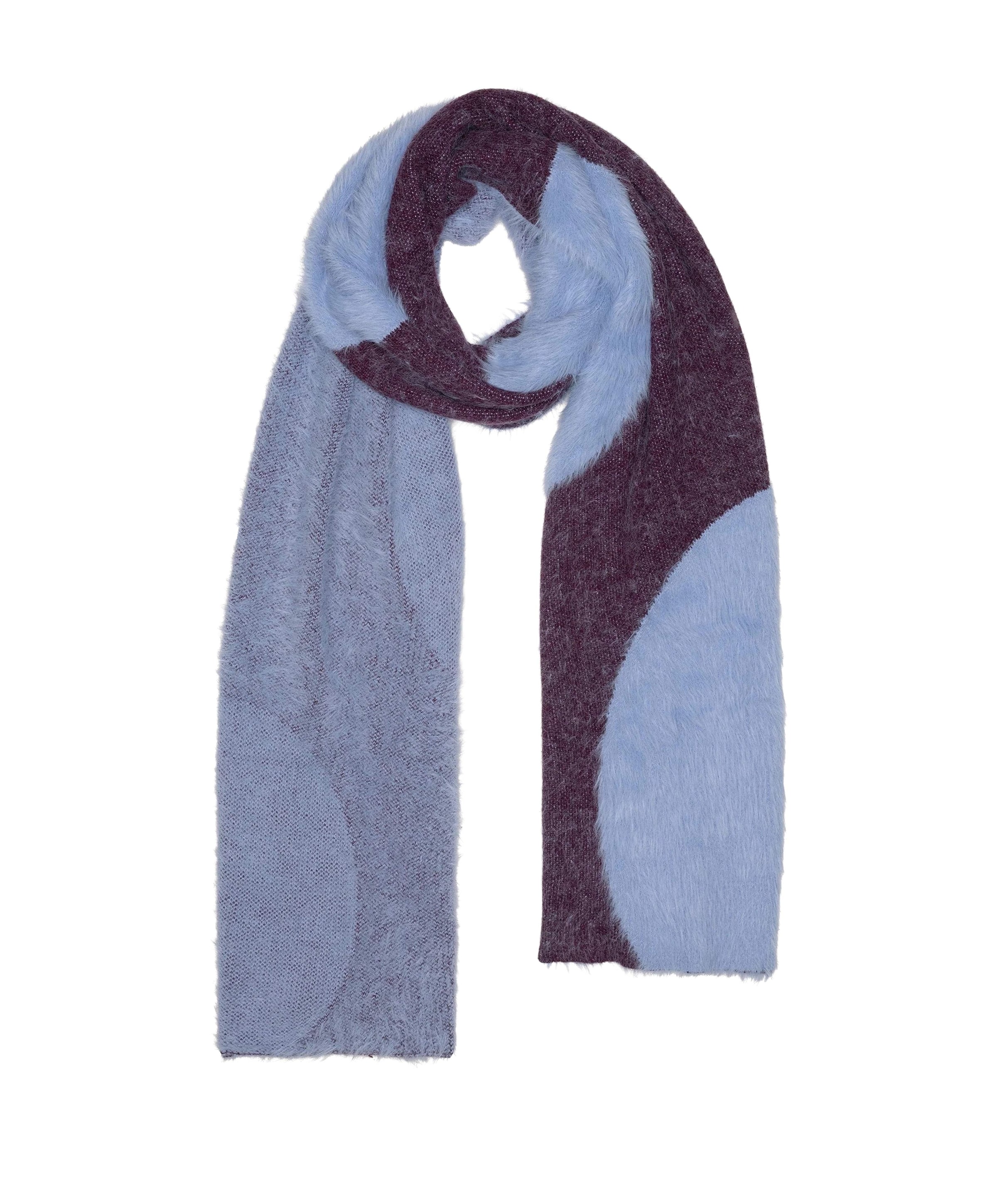 Dames sjaal paars