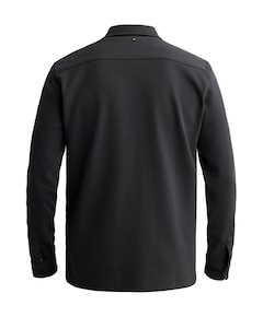 Heren overhemd lange mouw blauw