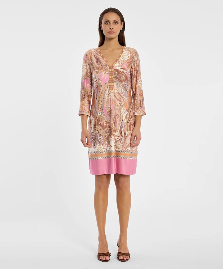 Dames jurk multicolor