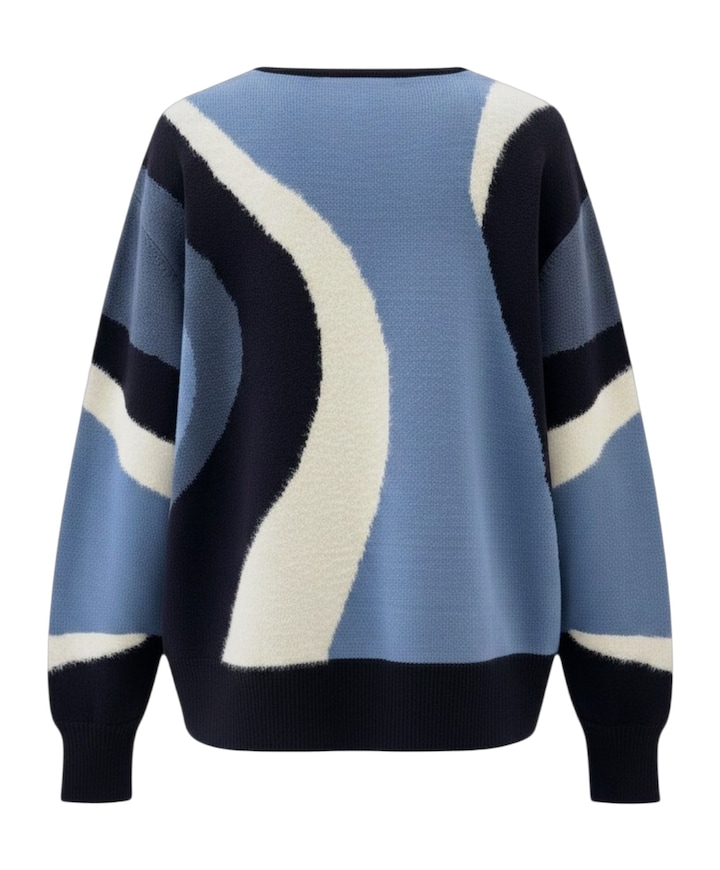 Dames trui blauw