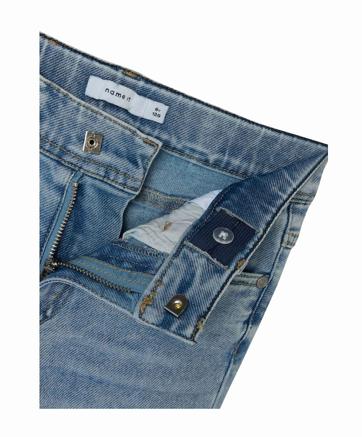 NKMTHEO XSLIM 1280-GY NOOS jeans blauw