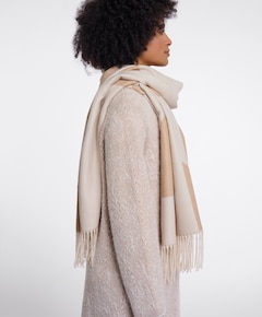 Dames sjaal beige
