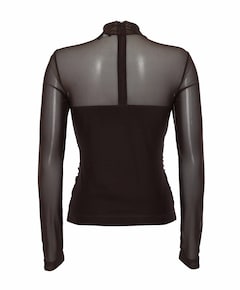 Dames longsleeve bruin