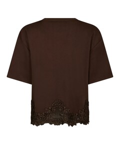 Dames T-shirt bruin