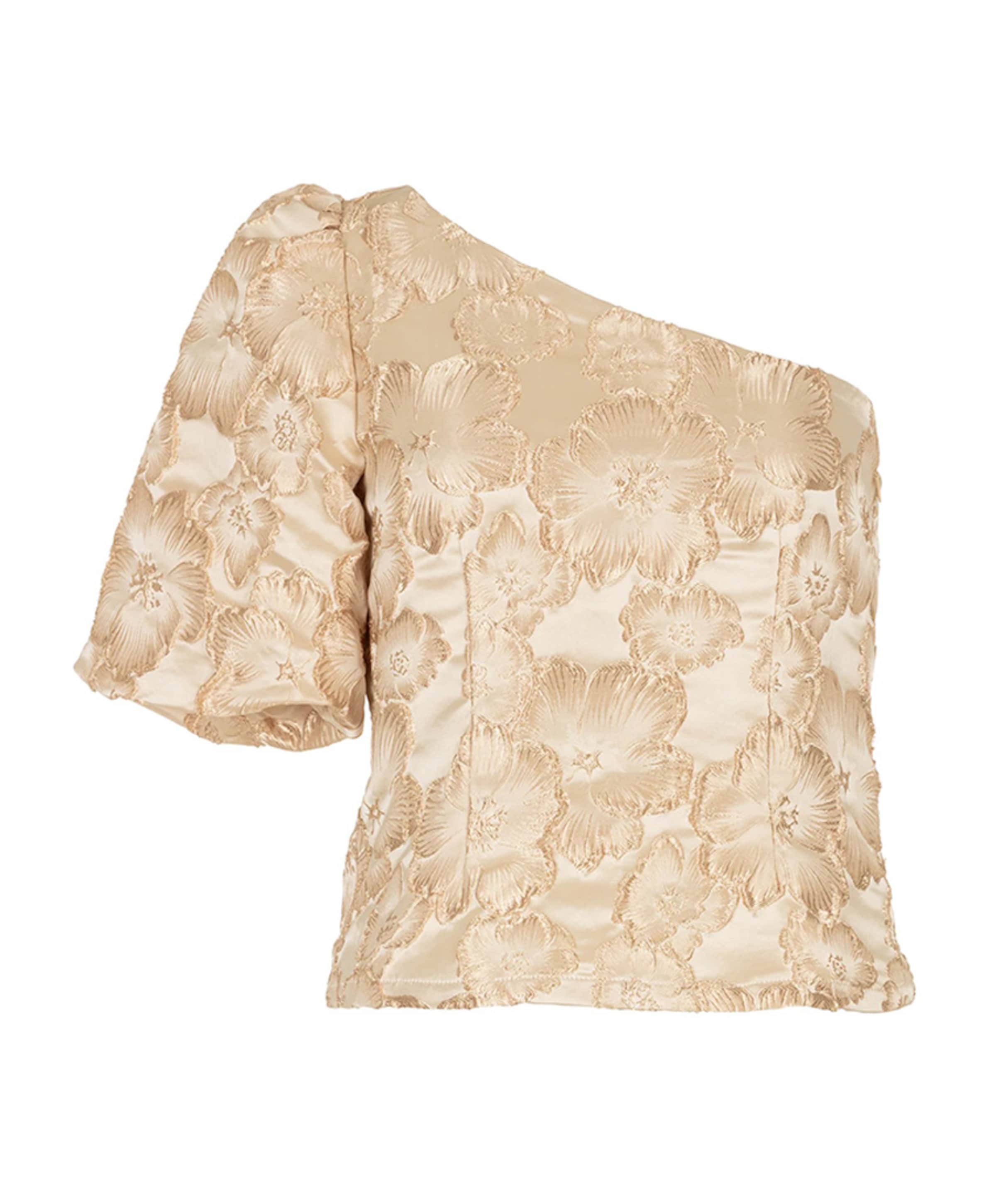 Dames top beige