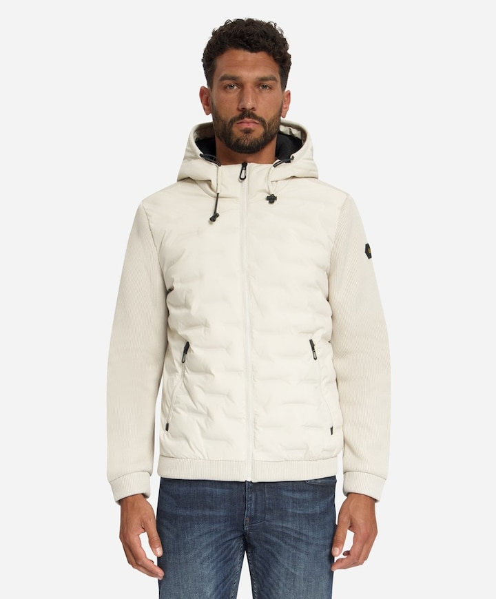 Heren jas beige
