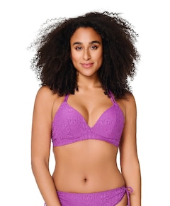 Dames bikinitop paars