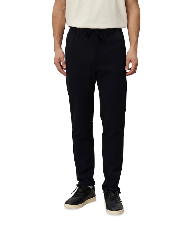 Como Tapered Drawstring Pants heren broek blauw