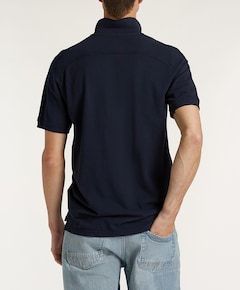 Heren polo blauw