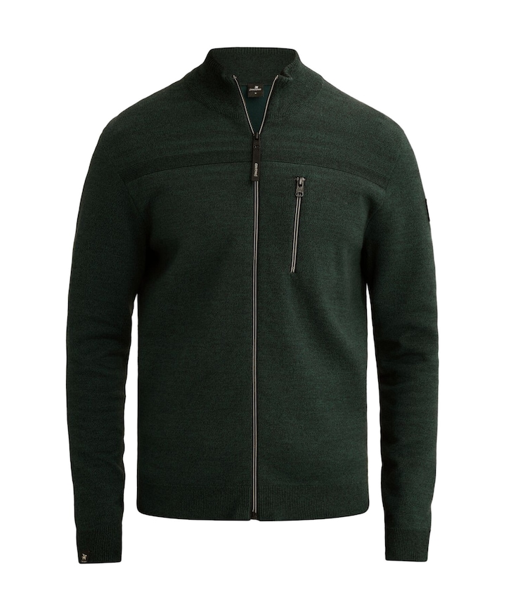 Heren vest groen