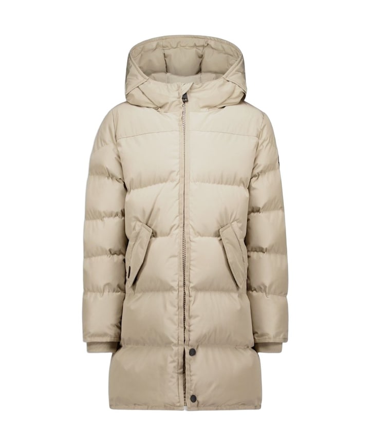 Meisjes jas beige