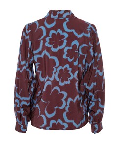 Dames blouse blauw