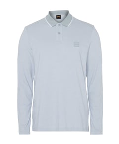 Heren polo grijs