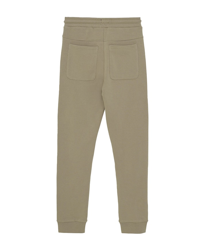 Jogpant Zip jongens broek beige