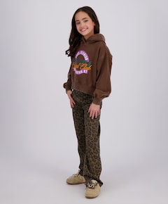 Meisjes hoodie paars