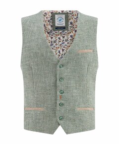 Heren gilet groen