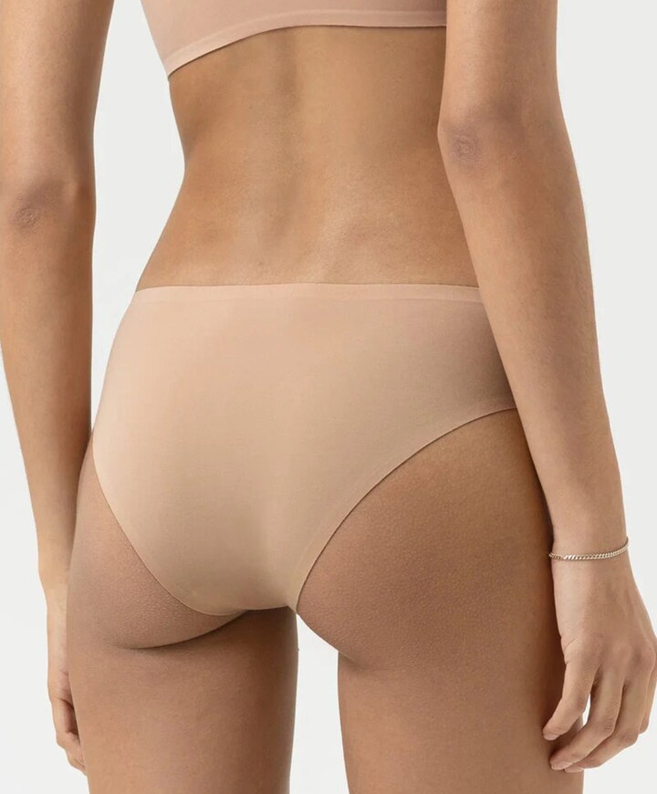 Dames string beige