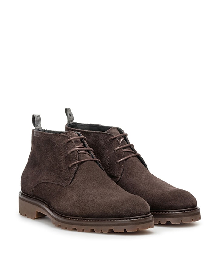 heren veterboots bruin