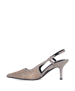 dames slingbacks beige