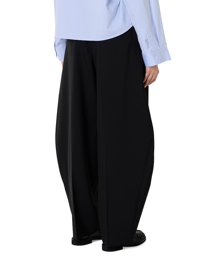 Dante Mid waist dames broek zwart