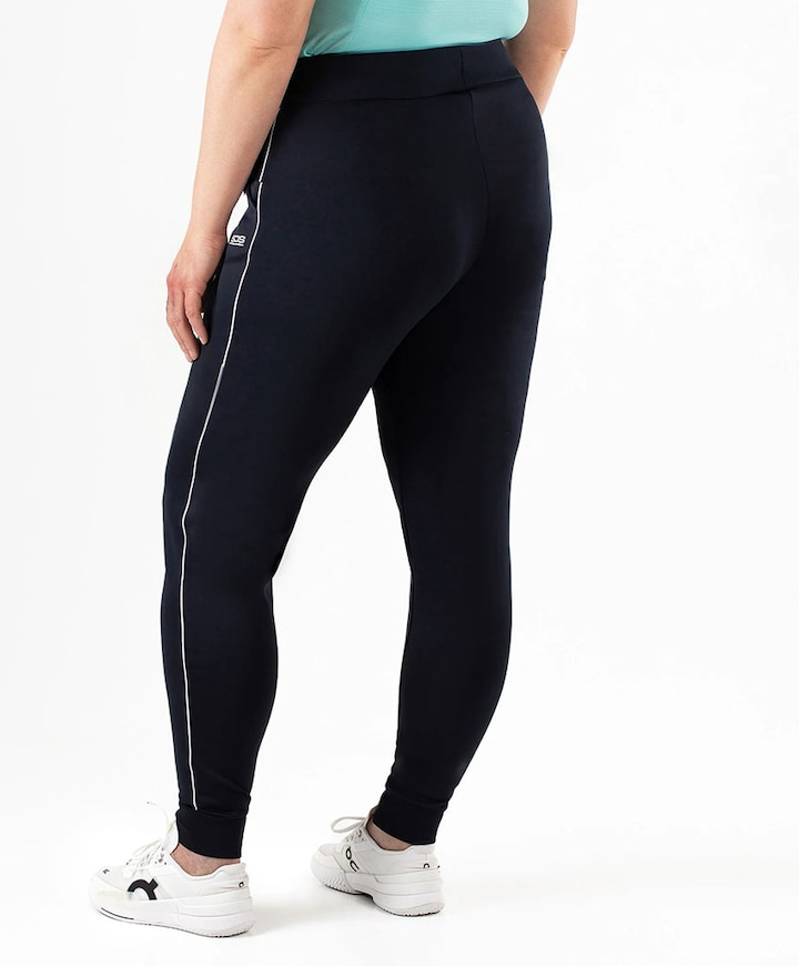 Kyrsten dames plussize trainingsbroek blauw
