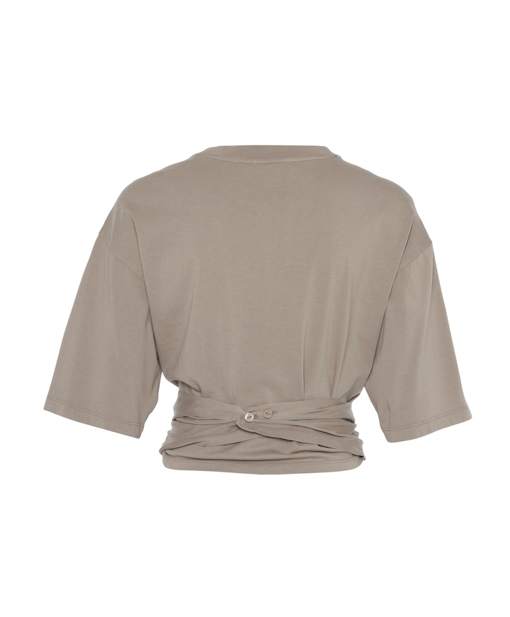 Dames T-shirt beige