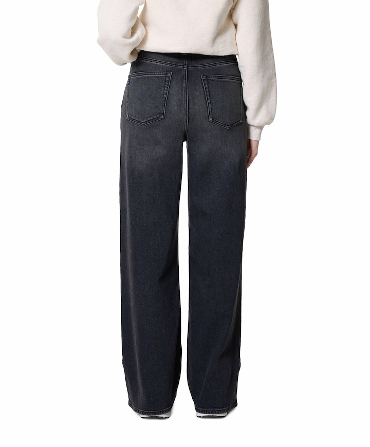 MIKU C NERO dames jeans zwart