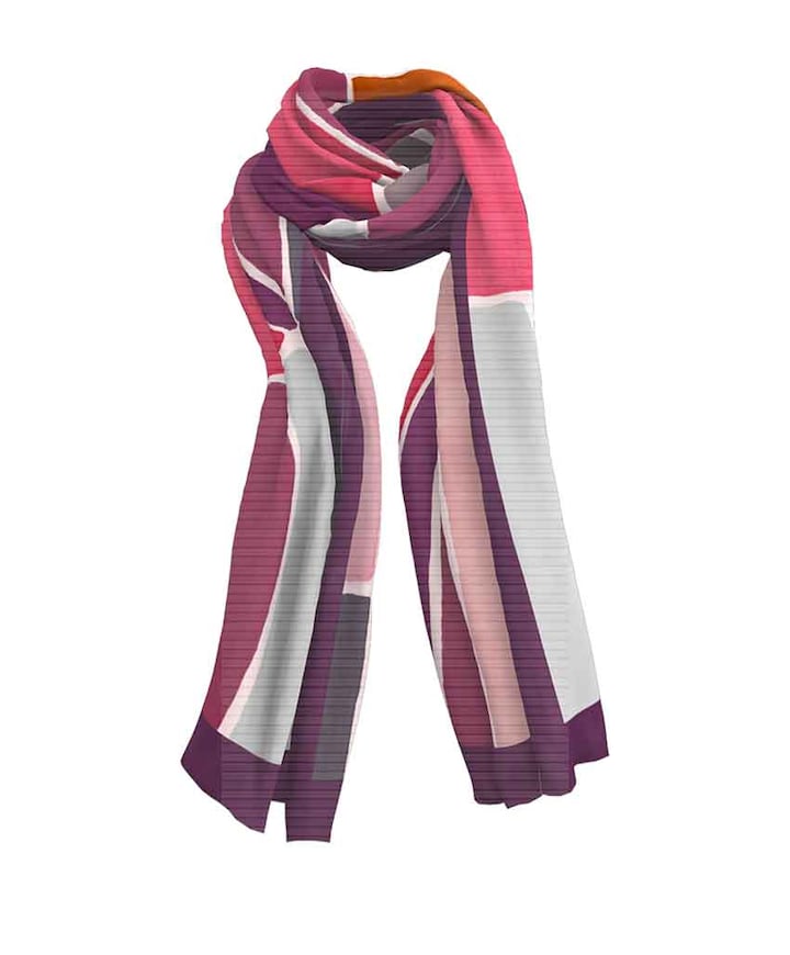 Sjaal paars