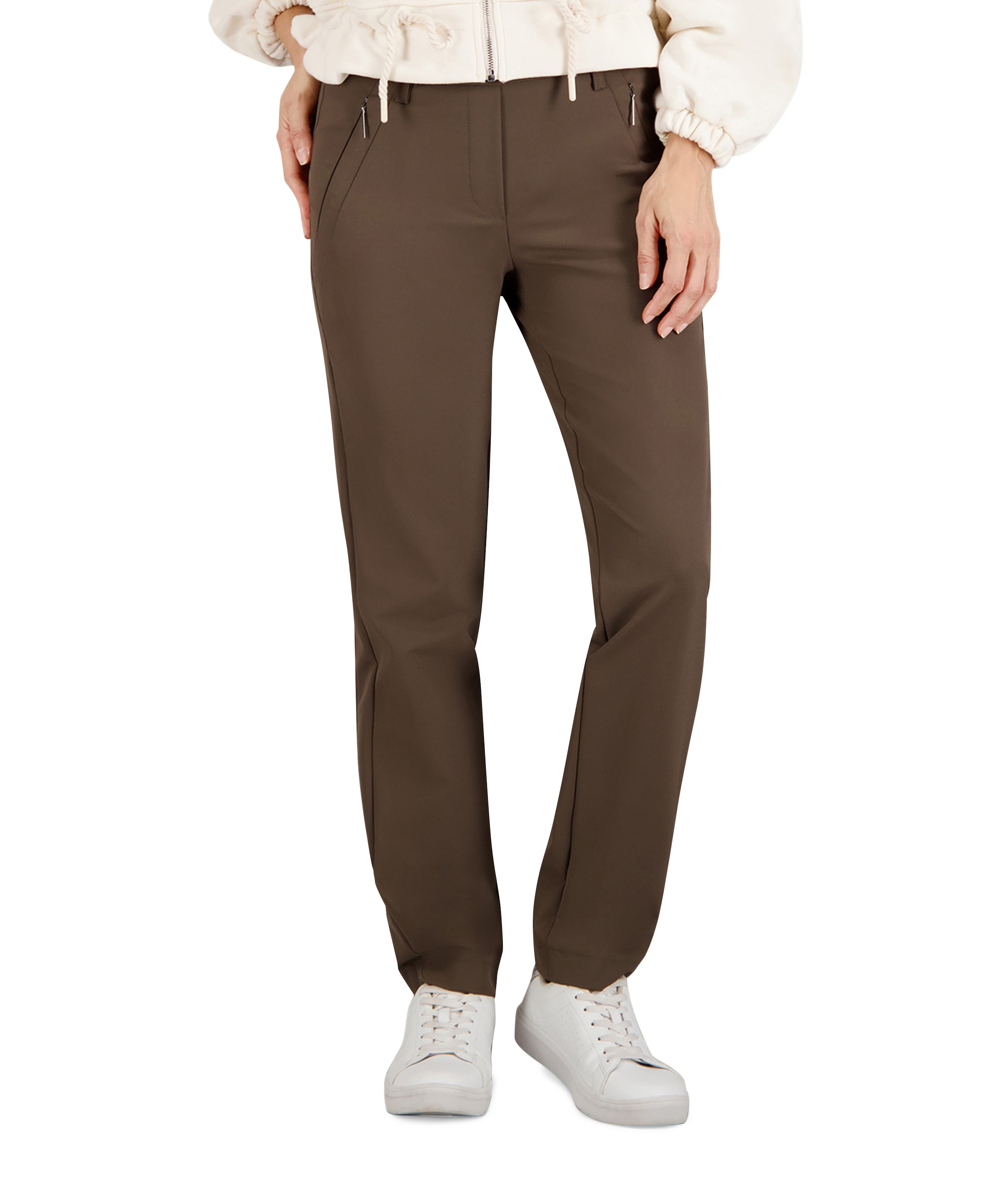 Hose Pull On Slim dames broek groen