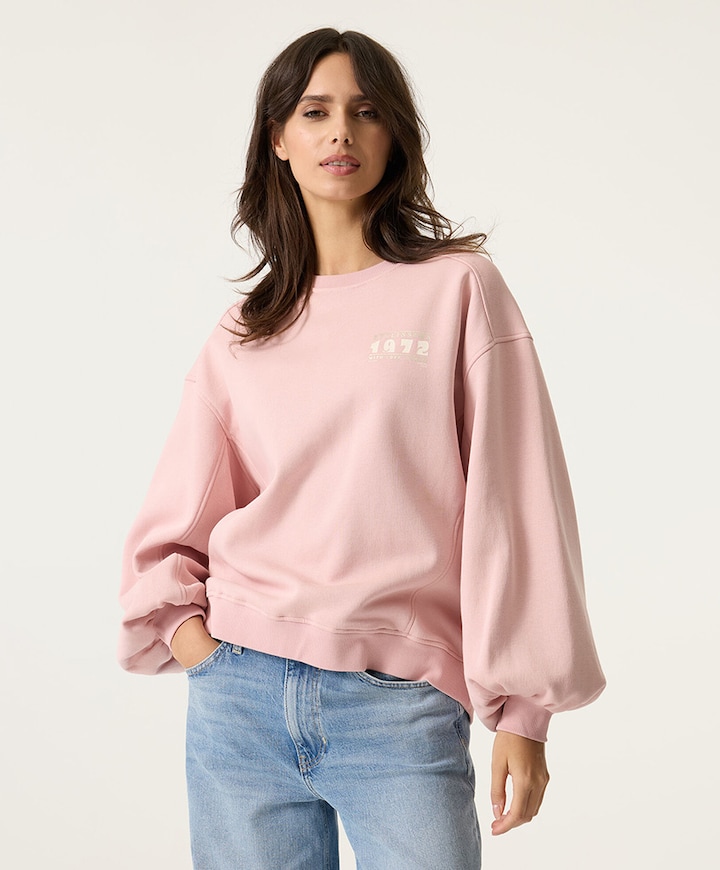 Dames sweater roze