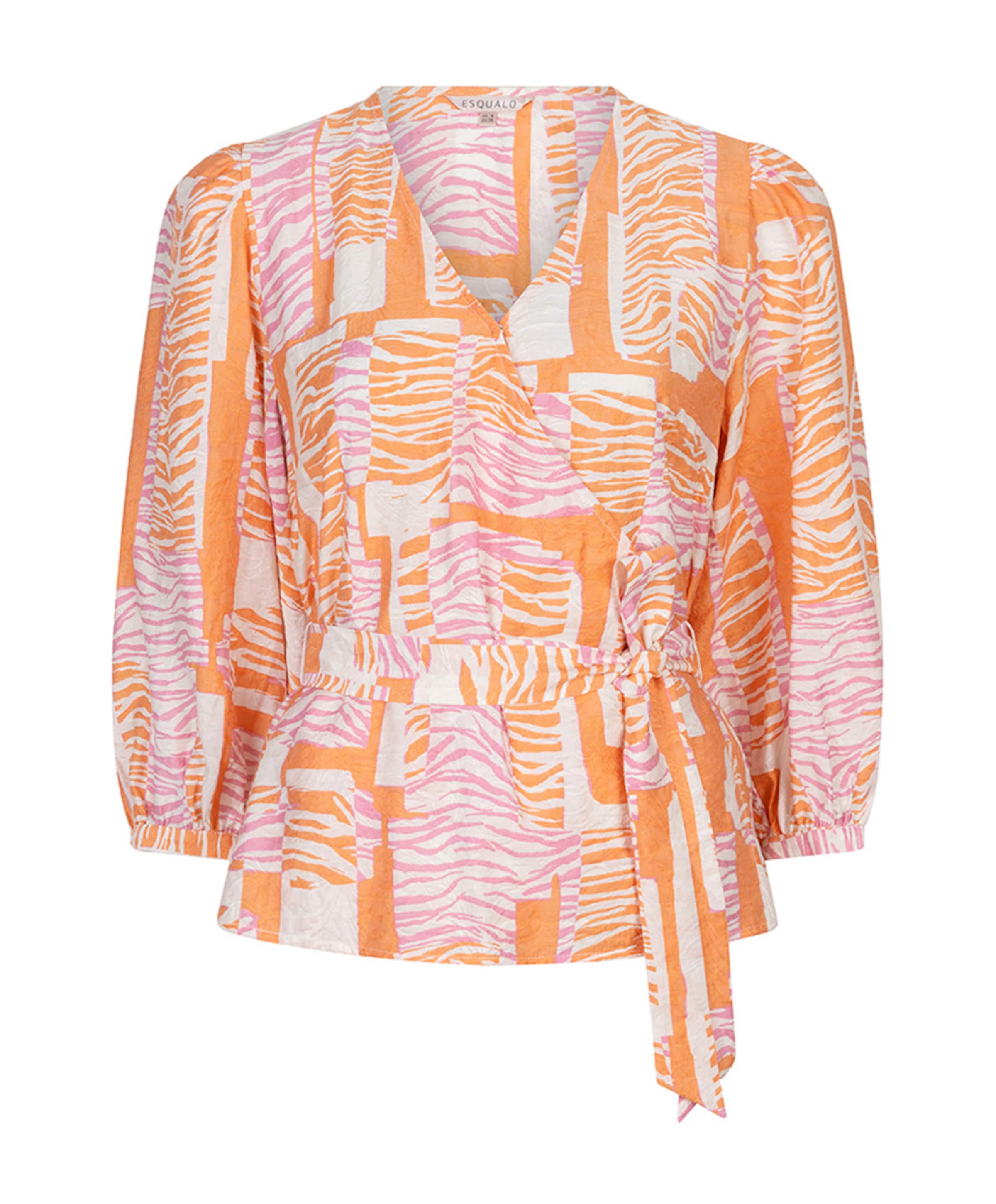 Dames blouse oranje