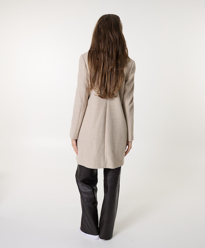 Dames jas beige