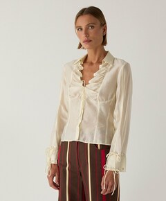 Dames blouse ecru
