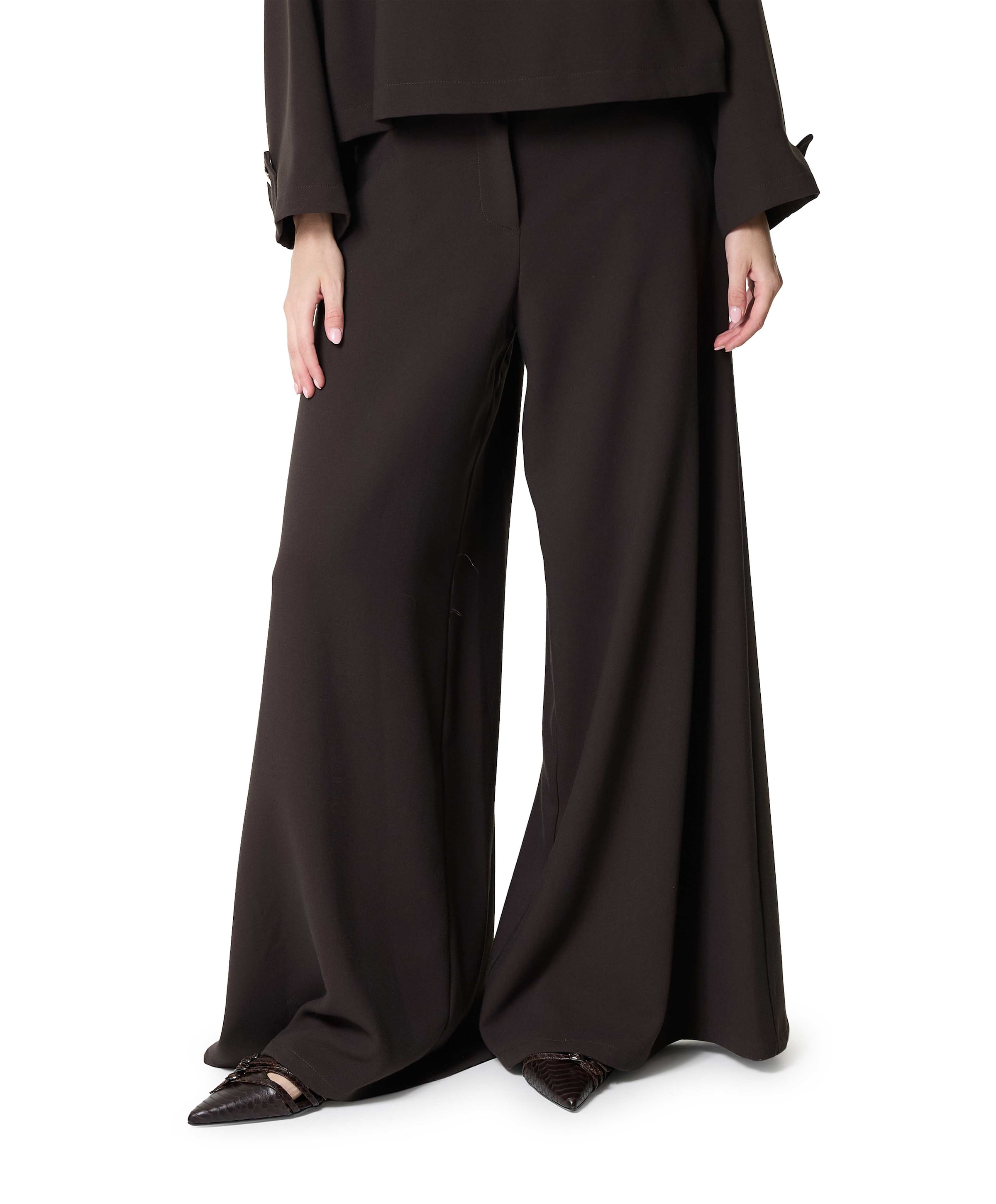 dames broek bruin
