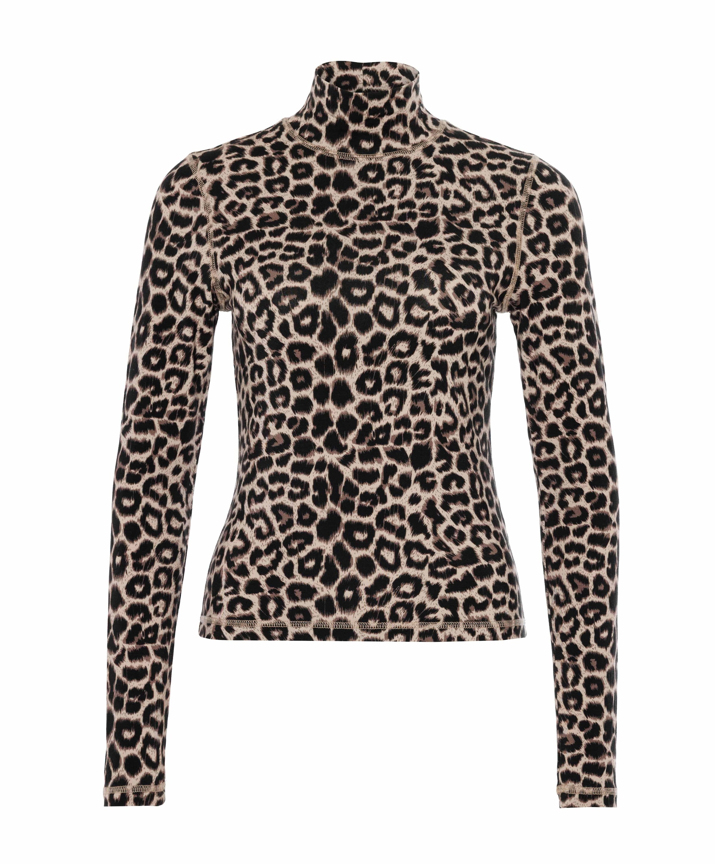 Dames longsleeve beige