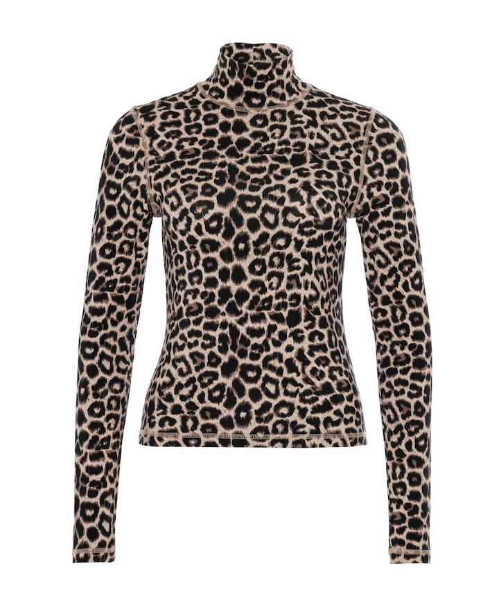 Dames longsleeve beige