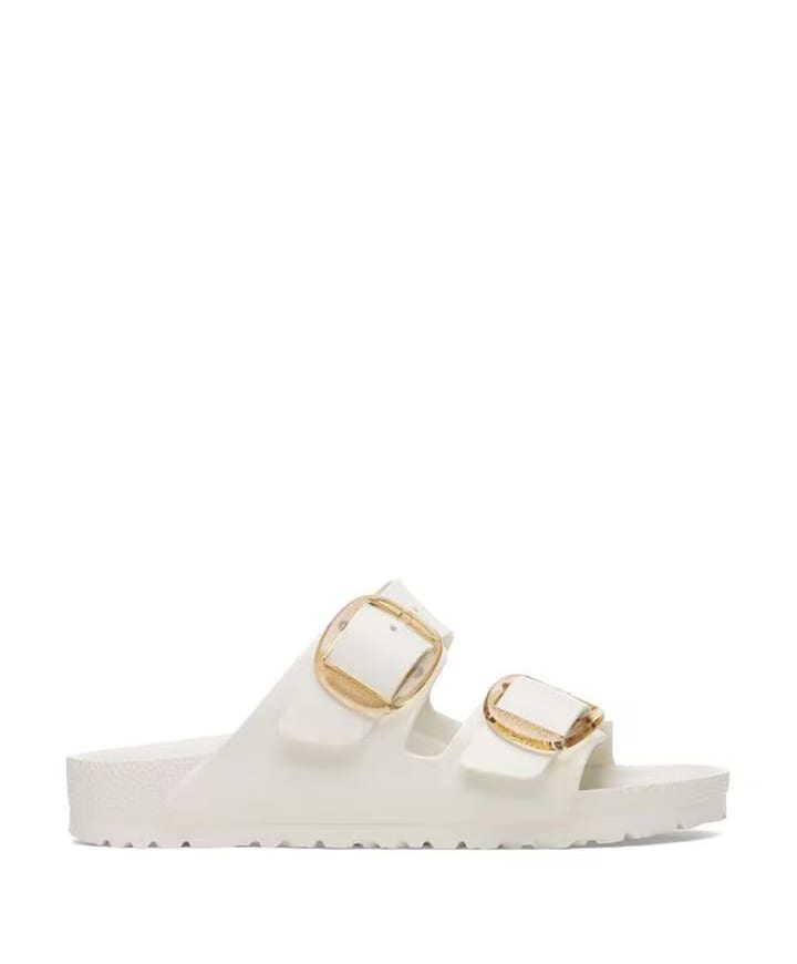 Arizona Big Buckle EVA Women dames badslipper ecru