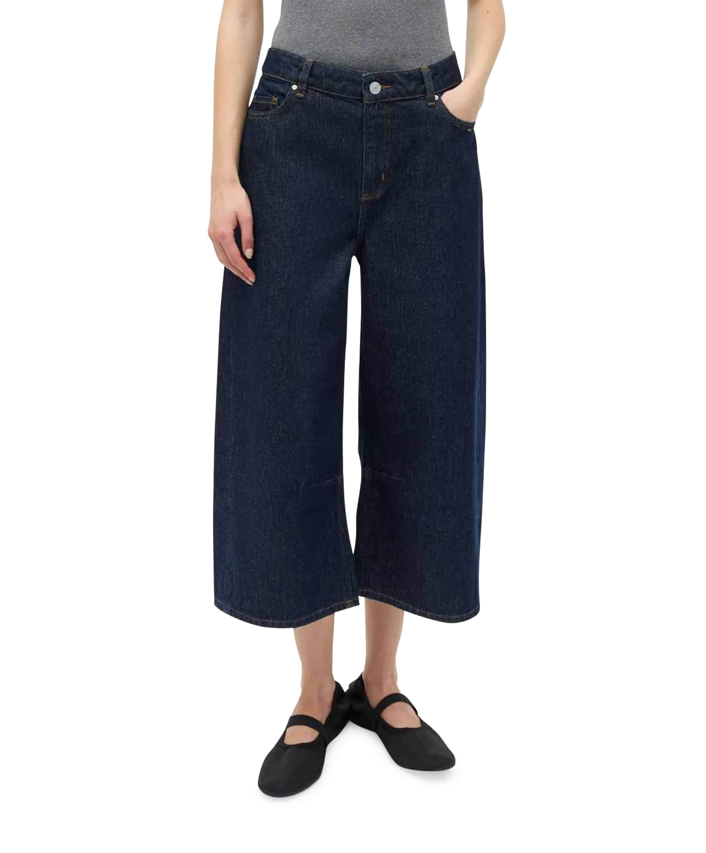ENBillie culotte 6856 dames jeans blauw