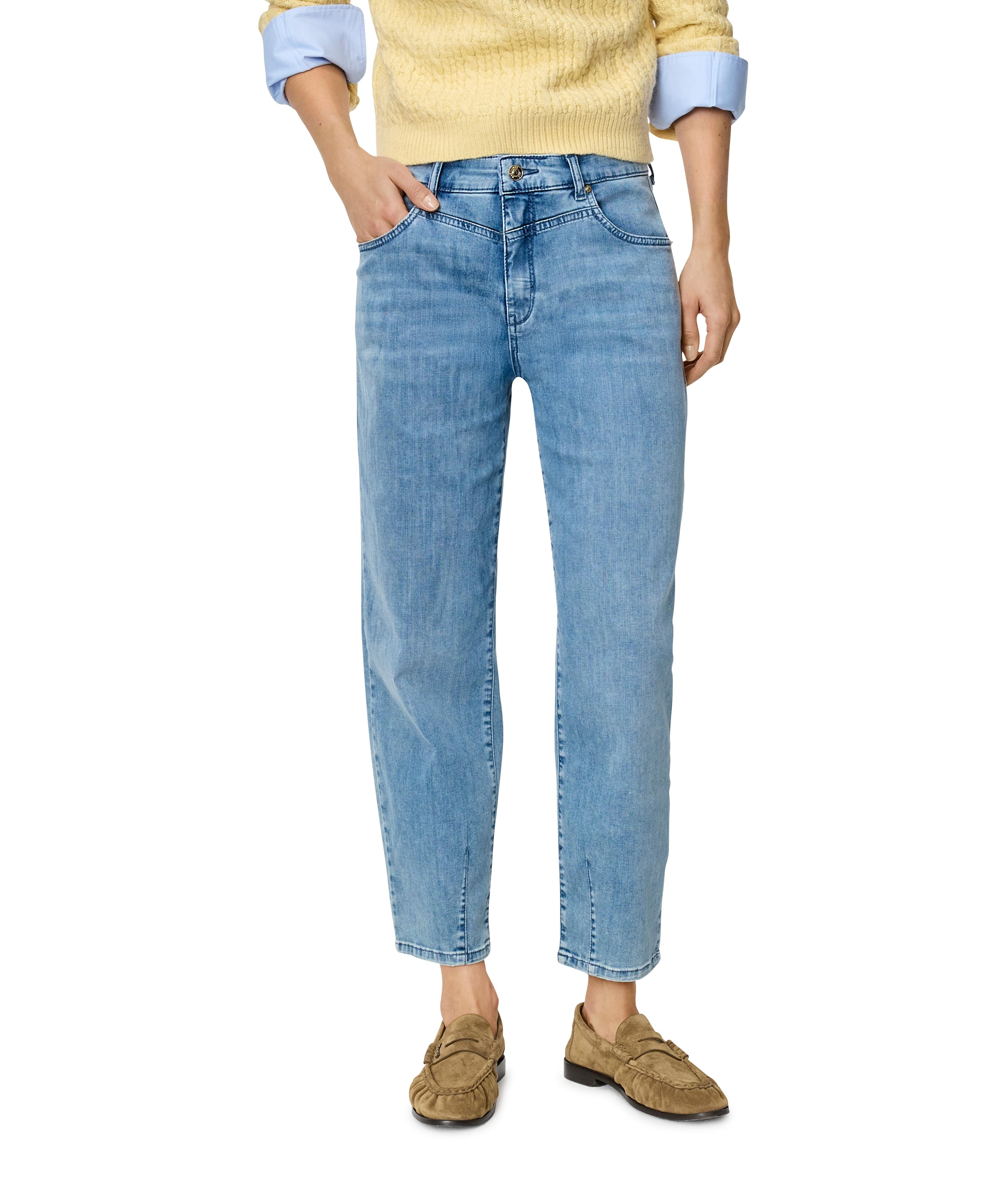 BOBBIE dames jeans blauw