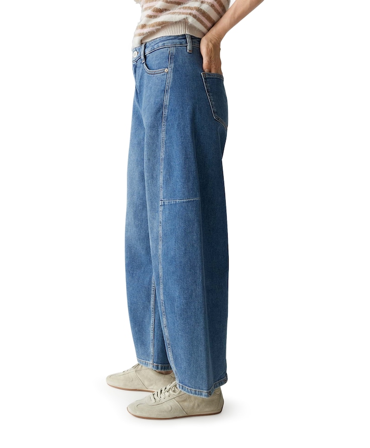 Lolah vision dames jeans blauw