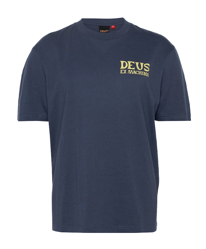 Heren T-shirt blauw