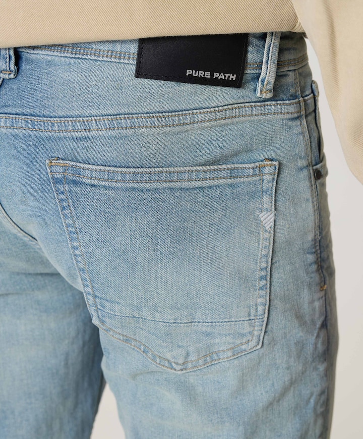 The Ryan Slim Fit heren jeans blauw