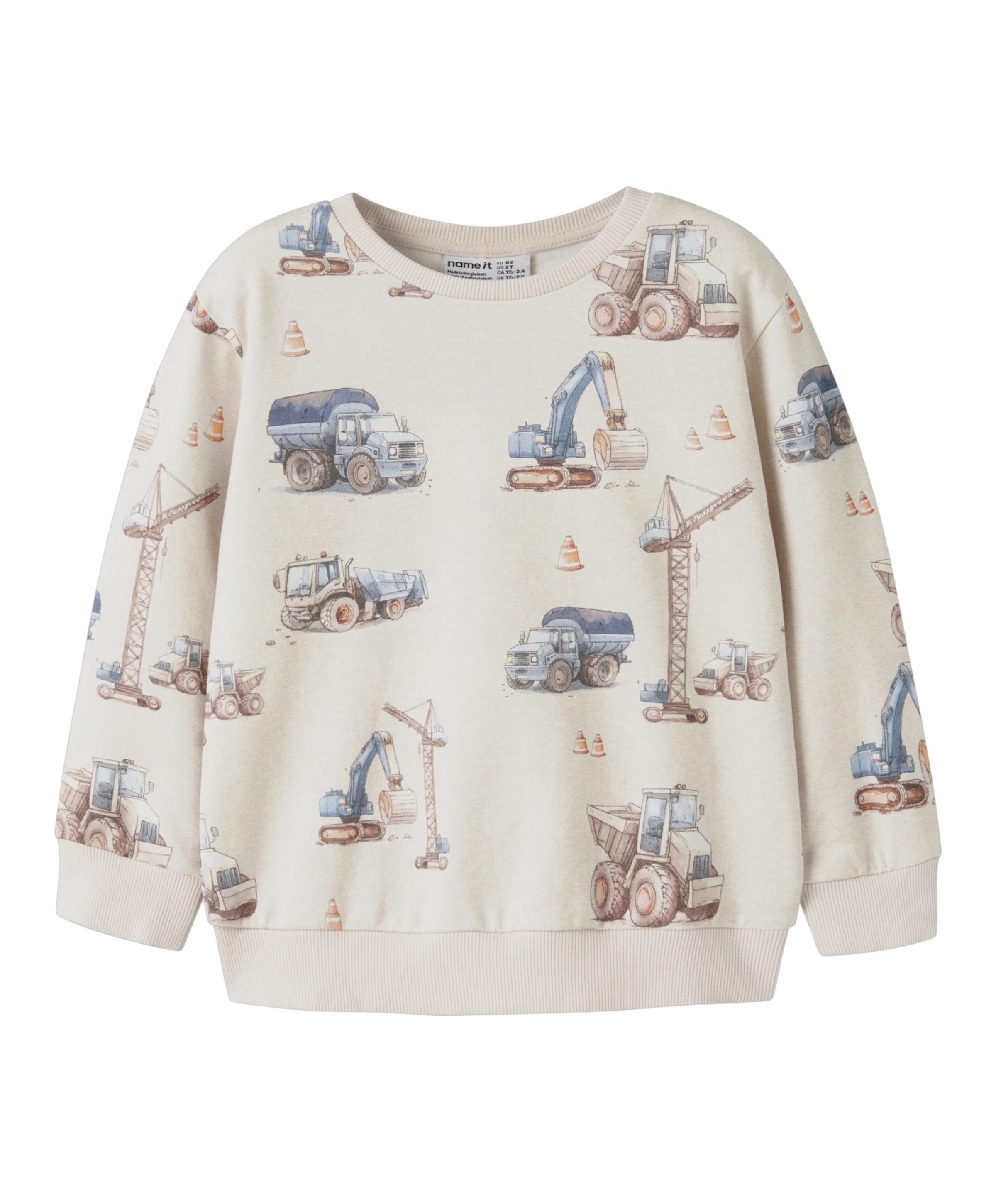 Jongens sweater beige
